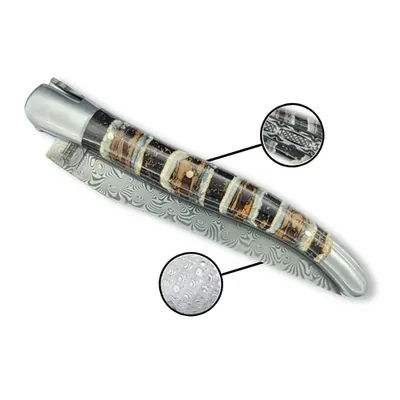 Couteau Laguiole à Lame Damas