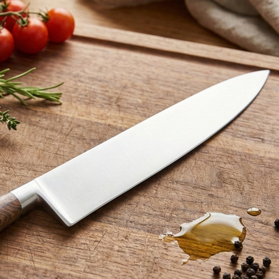 Lot de 3 couteaux à fromage avec manche en bois d'hévéa Lot de 3 couteaux à fromage avec manche en bois d'hévéa