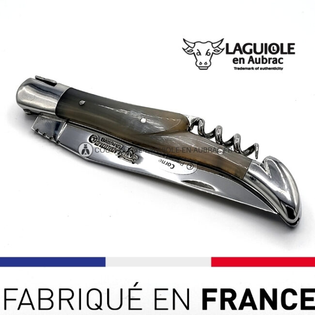 couteau de poche laguiole avec tire bouchon