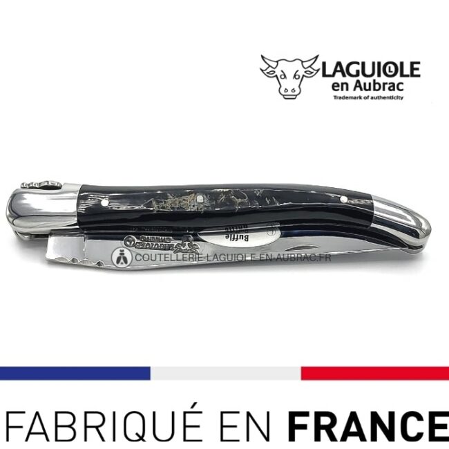 couteau de poche laguiole manche croute de buffle