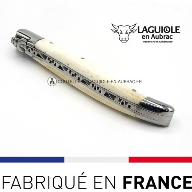 couteau de poche laguiole manche os de boeuf