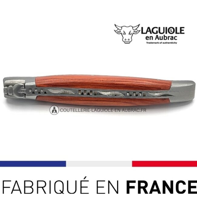 couteau de poche laguiole manche red heart