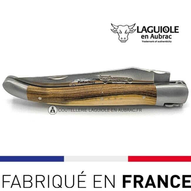 couteau pliant laguiole manche pistachier