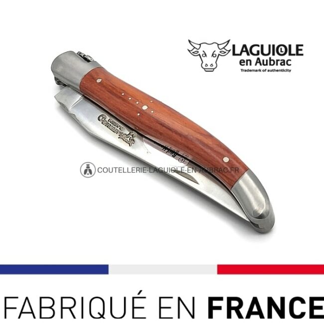 couteau pliant laguiole red heart
