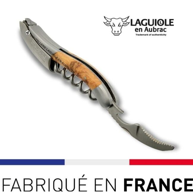 couteau de sommelier laguiole genevrier