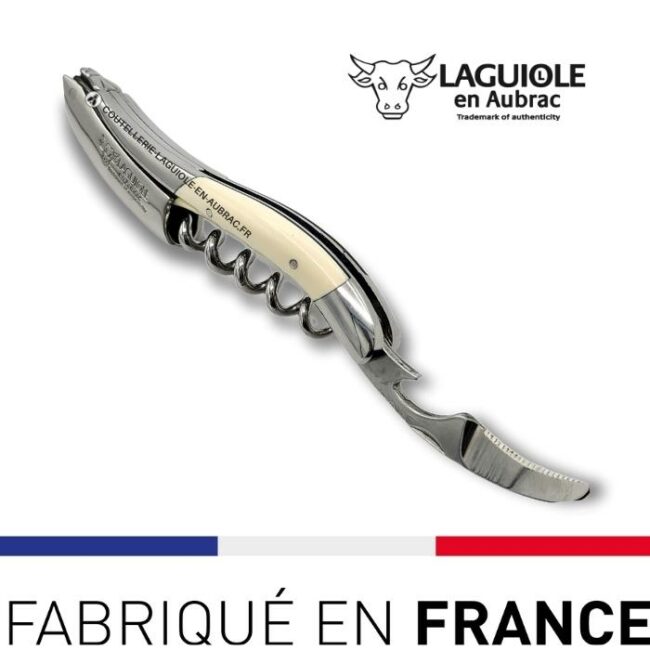 couteau sommelier laguiole defense ivoire de mammouth