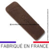 etui cuir vintage marron pour couteau pliant laguiole