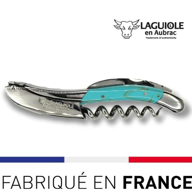 laguiole sommelier en turquoise