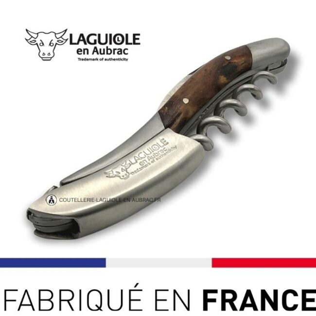 laguiole tire bouchon cep de vigne