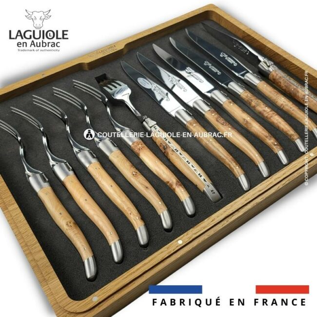 ménagère 12 pièces genévrier