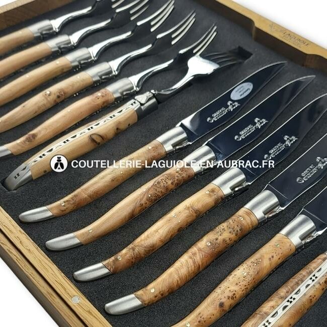 ménagère 12 pièces genévrier