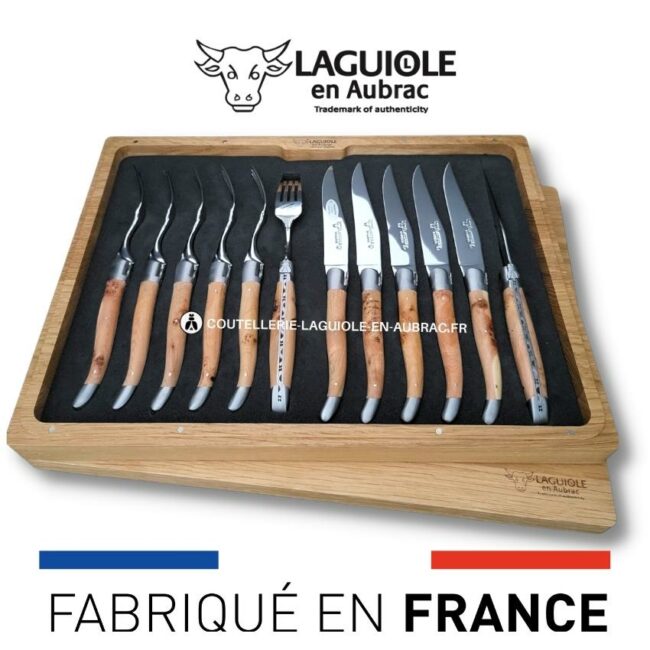 ménagère 12 pièces genévrier