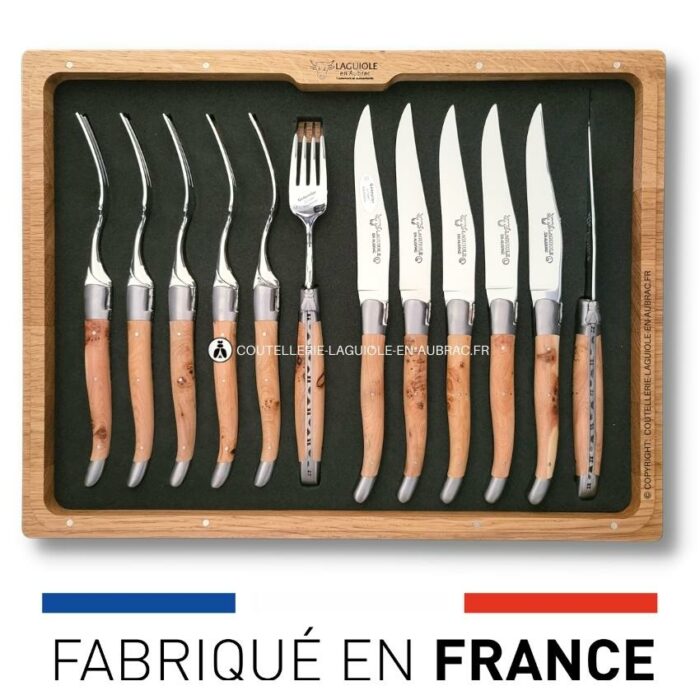 ménagère 12 pièces genévrier