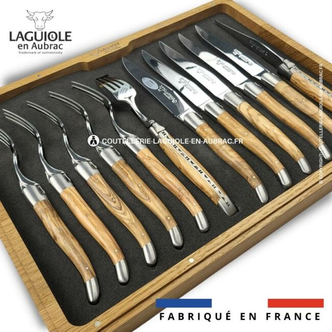 ménagère 12 pièces olivier