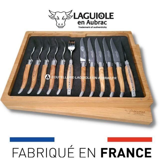 ménagère 12 pièces olivier