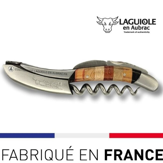sommelier tire bouchon laguiole en aubrac woodstock