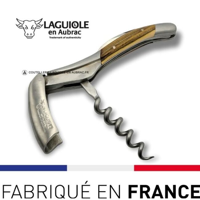 sommelier tire bouchon laguiole pistachier