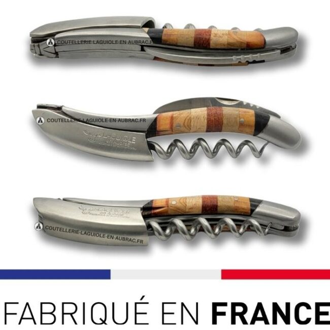 tire bouchon de sommelier laguiole woodstock