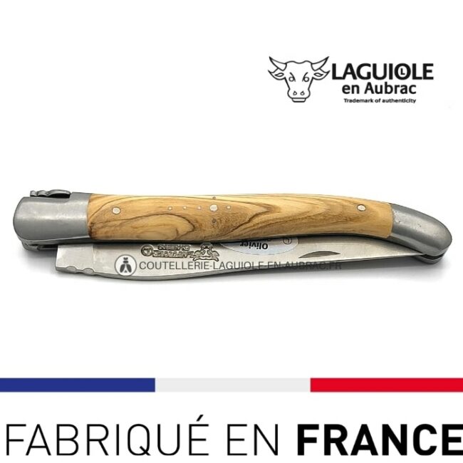 laguiole de poche manche en olivier
