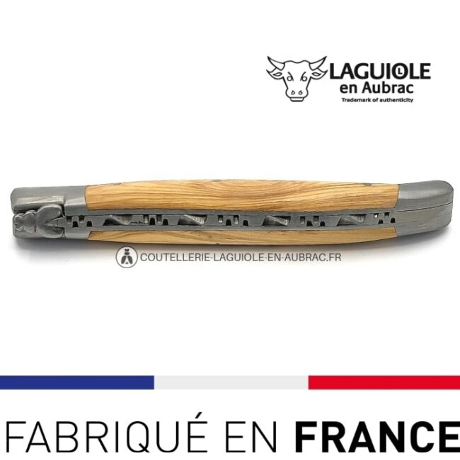 laguiole pliant manche en olivier