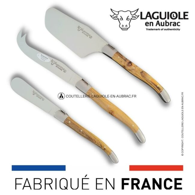 service à fromage laguiole manches pistachier