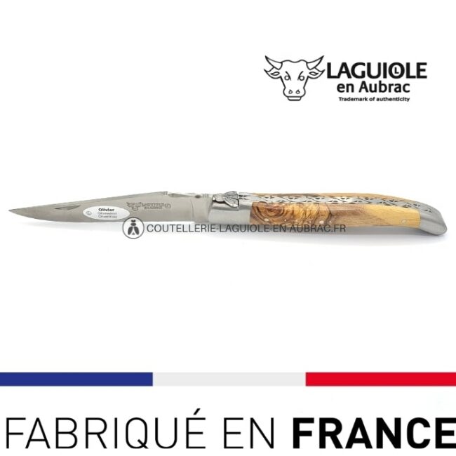 couteau laguiole en aubrac abeille prestige 6 pierre martin