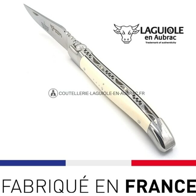 couteau laguiole ivoire de mammouth