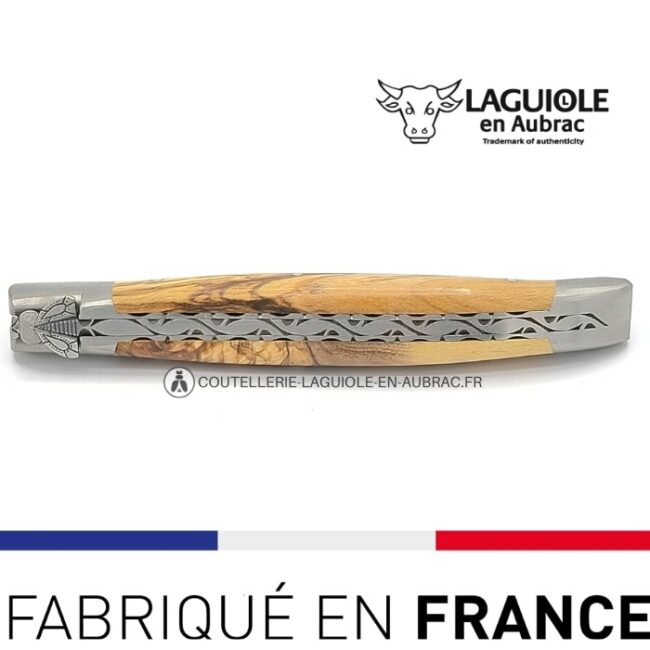 couteau laguiole pliant abeille prestige 6 pierre martin