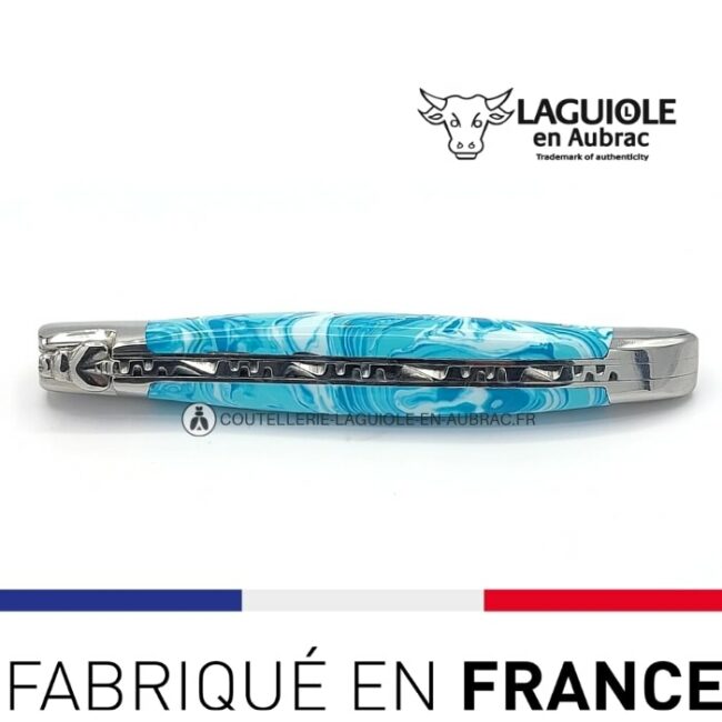 couteau laguiole pliant larimar