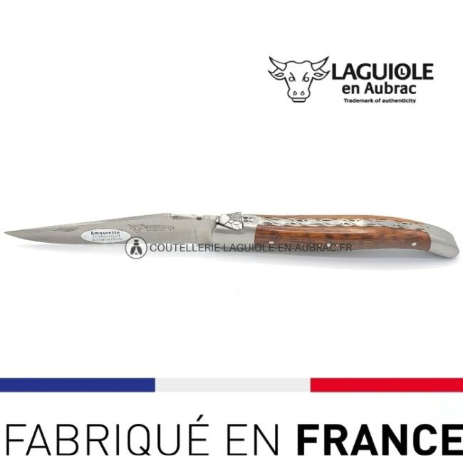 couteau laguiole prestige n 8 pierre martin amourette