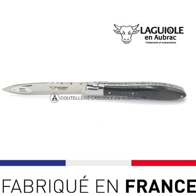 couteau pliant crocus ébène