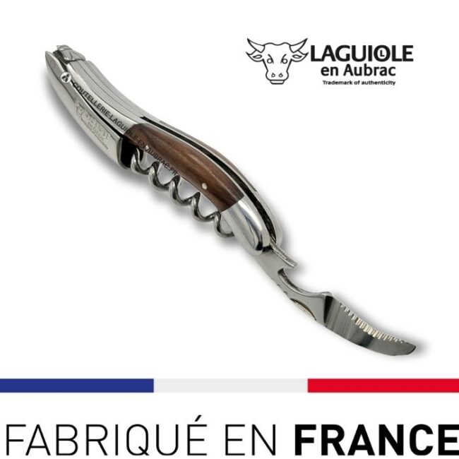 couteau sommelier laguiole morado brillant