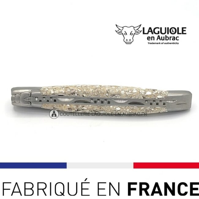 laguiole manche en coquilles d huitres