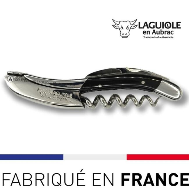 laguiole sommelier corne de buffle noire