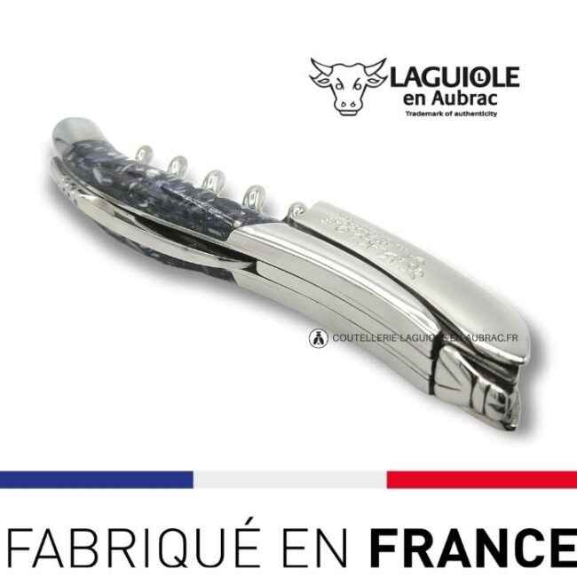 laguiole tire bouchon manche coquille de moule