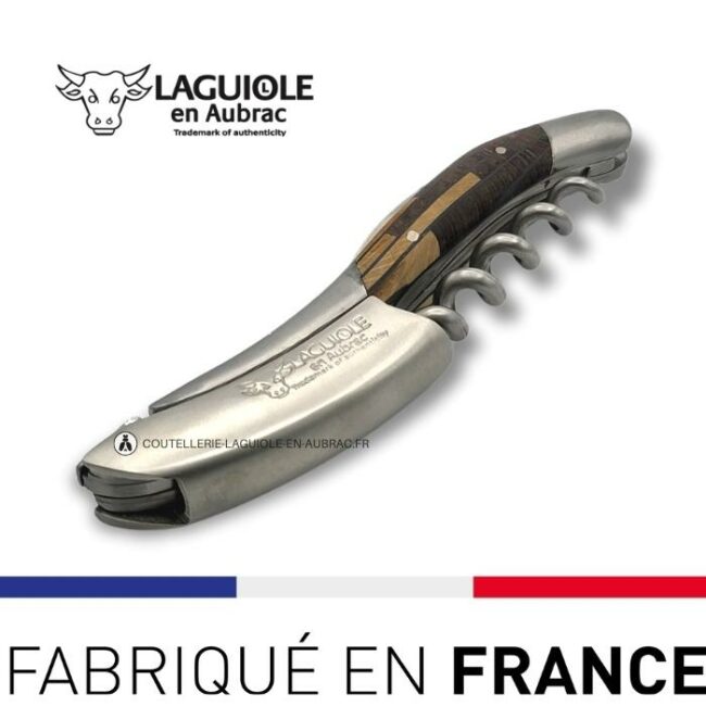 laguiole tire bouchon marqueterie puzzle etincelle