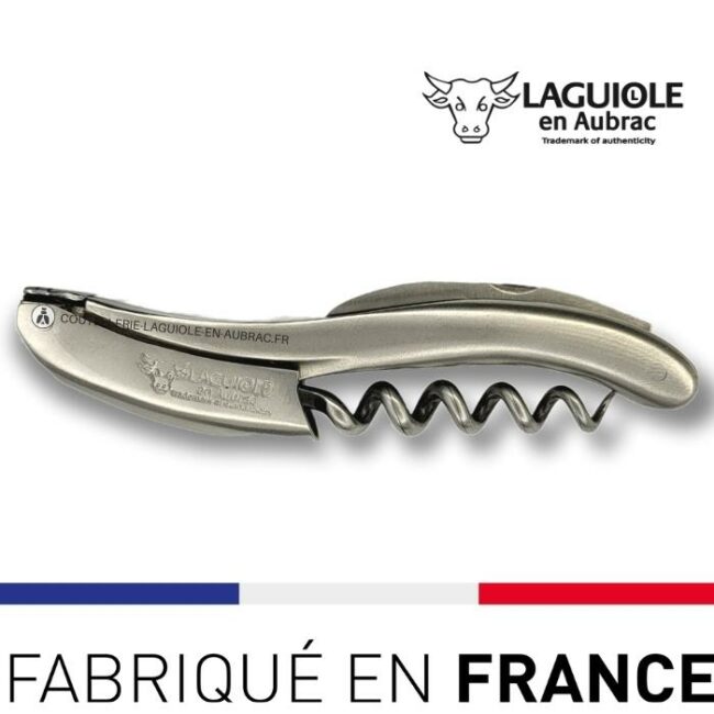 sommelier laguiole en aubrac inox satin