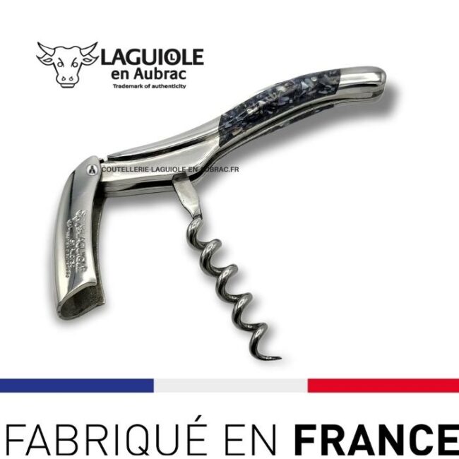 tire bouchon laguiole manche coquille de moule