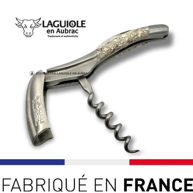 tire bouchon laguiole manche coquille huitres