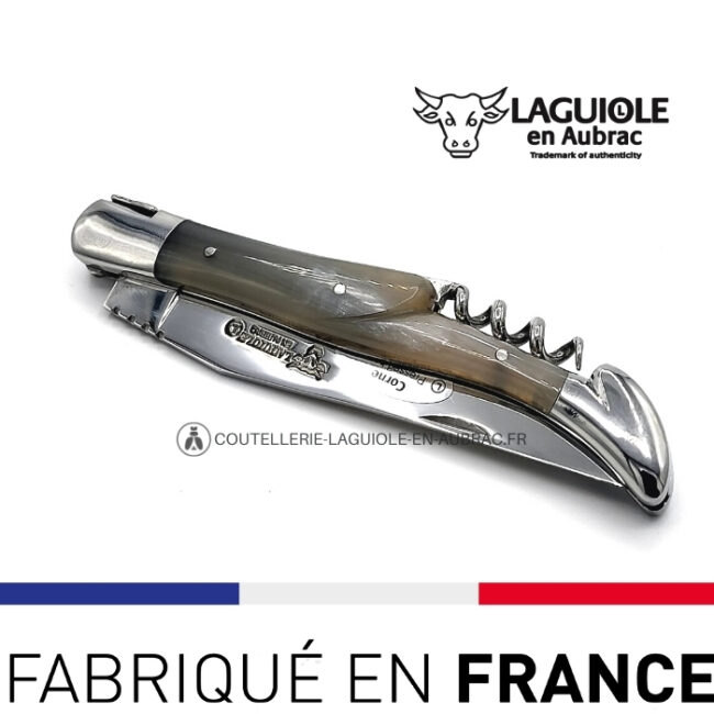 couteau de poche laguiole avec poincon