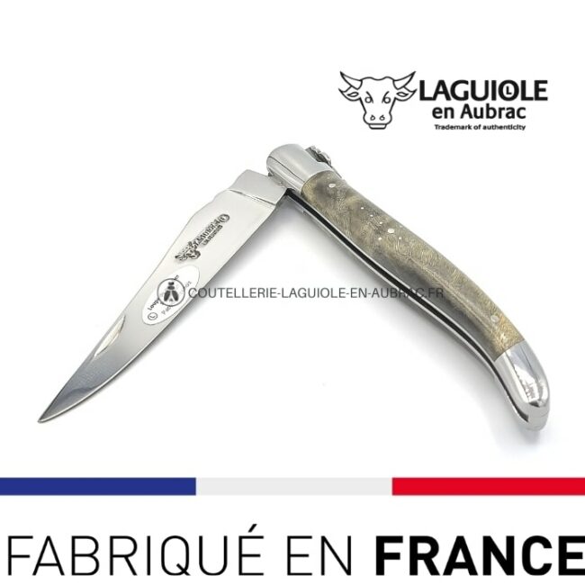 laguiole pliant loupe peuplier