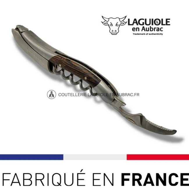 sommelier laguiole en aubrac wenge – inox satiné