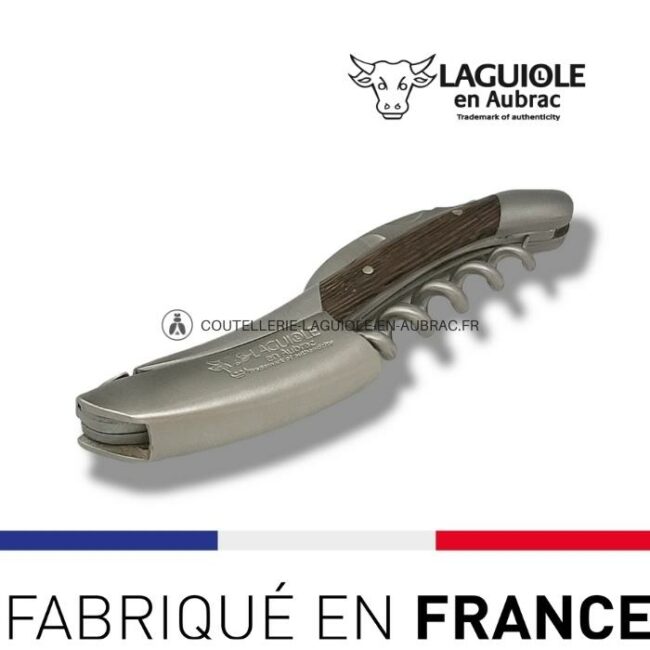 sommelier laguiole en aubrac wenge – inox satiné