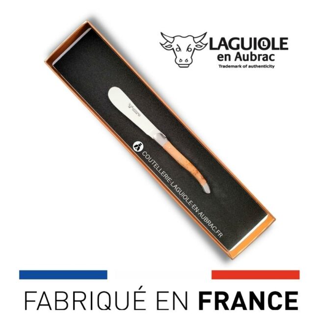 couteau à beurre laguiole manche en genévrier