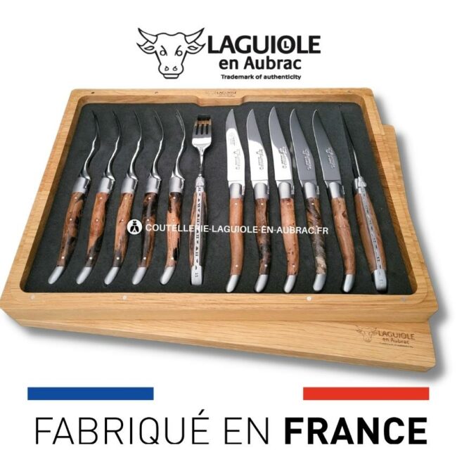 ménagère 12 pièces cep de vigne