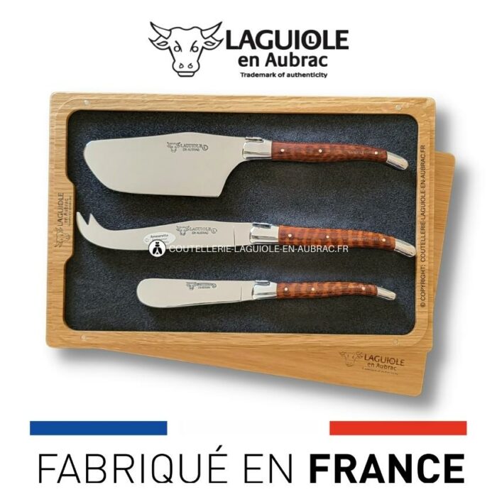 service à fromage laguiole manches amourette