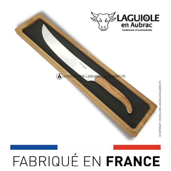 sabre a champagne olivier laguiole en aubrac