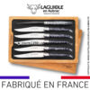 6 couteaux de table laguiole en coquilles de moules