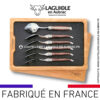 cuillères à dessert laguiole en wenge