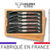 cuillères à soupe laguiole en wenge
